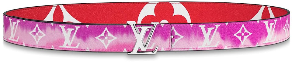 Louis Vuitton LV iconic 20mm reversible belt in monogram and black