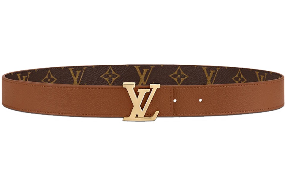 LV Iconic 30mm Women's Designer Reversible Leather Belt