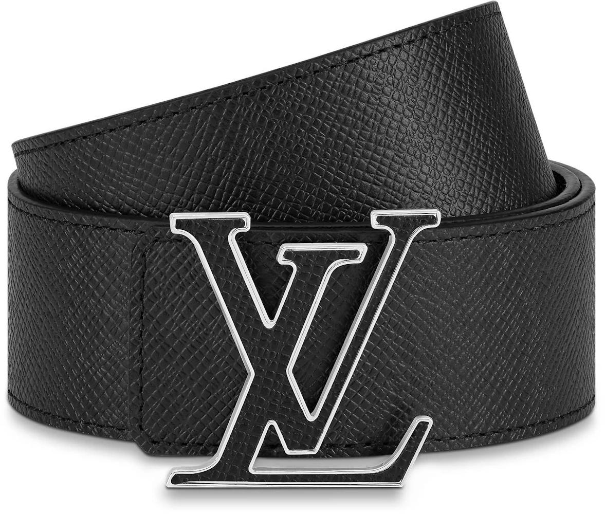 Louis Vuitton LV Initiales 40MM Reversible Belt Black in Monogram ...