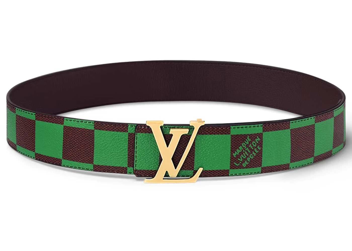 Belt Damier Lv Belt 40mm Louis Vuitton LV Initiales 40mm