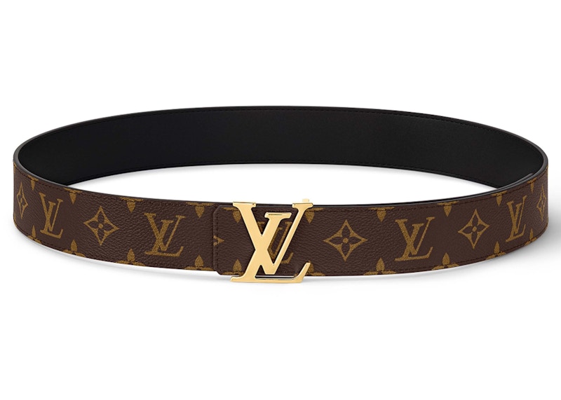Pre-owned Louis Vuitton Women's Lv Initiales 40mm Reversible Belt In Monogram