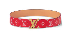 Louis Vuitton LV Initiales 40mm Reversible Belt Red