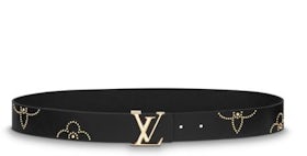 LOUIS VUITTON Lv Initiales Webbing 35mm Belt - Multicolor