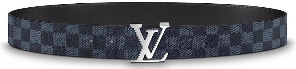 Louis Vuitton LV Initiales Reversible Belt Damier Cobalt 40MM Blue ...