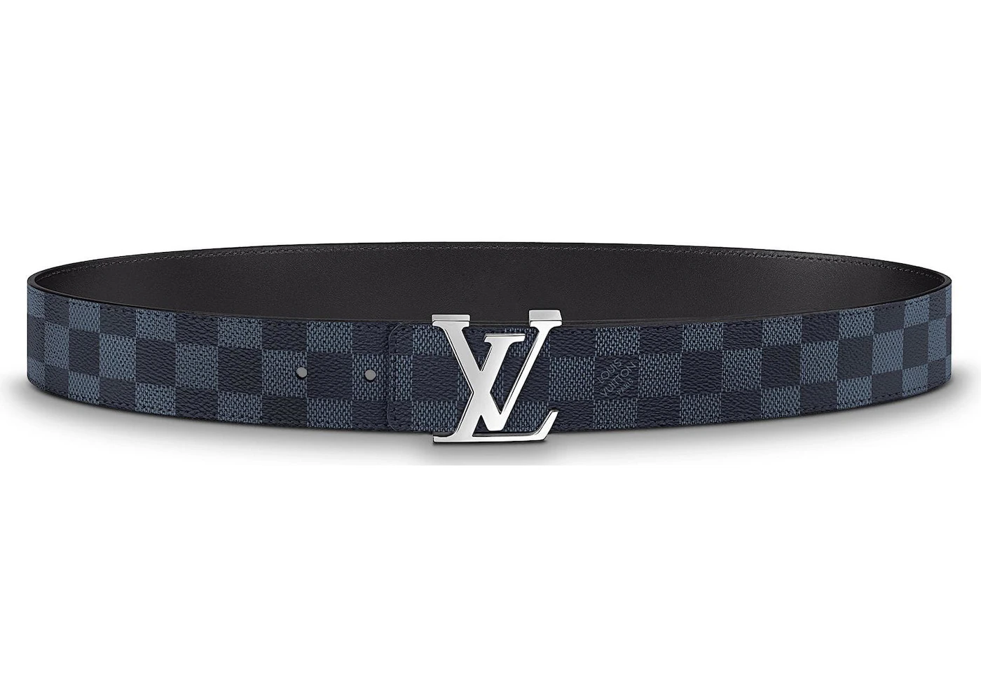 Louis Vuitton LV Initiales Reversible Belt Damier Cobalt 40MM Blue