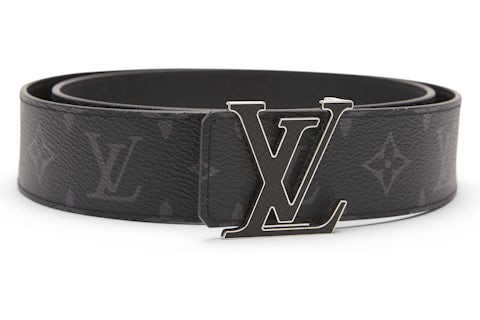 Louis Vuitton LV Initiales Reversible Belt Monogram Eclipse Taiga