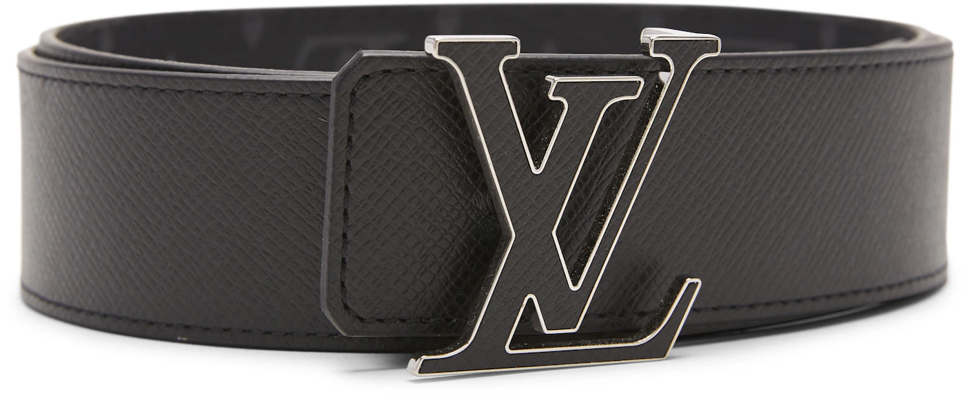Louis Vuitton LV Initiales Reversible Belt Monogram Eclipse Taiga 40MM ...