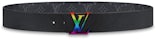 Louis Vuitton LV Initials Belt Size 100 Rainbow Damier Reversible Virgil –  THE-ECHELON