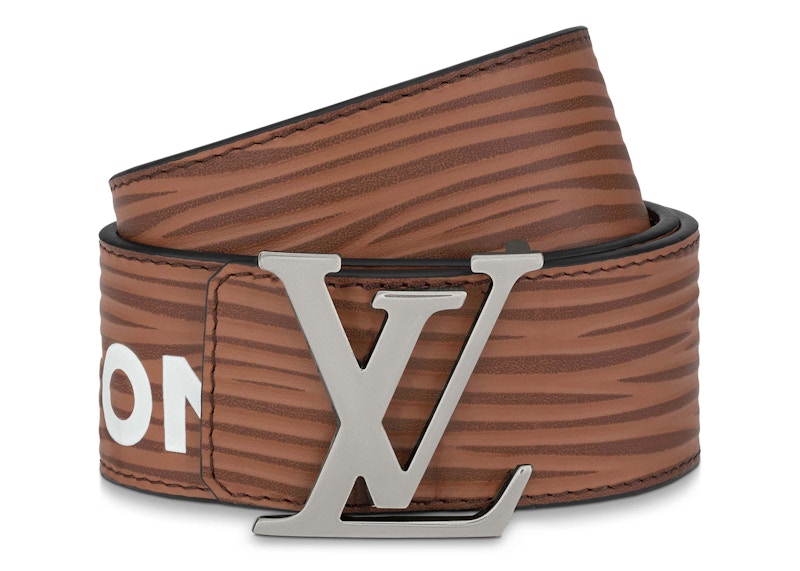 louis vuitton belt tan