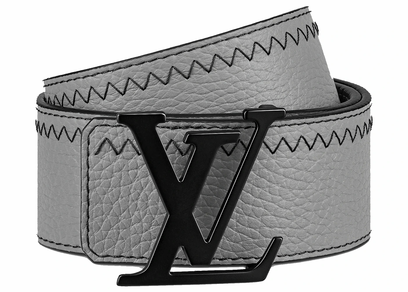 Louis Vuitton LV Intials Colours Blocks 40MM Reversible Belt Grey