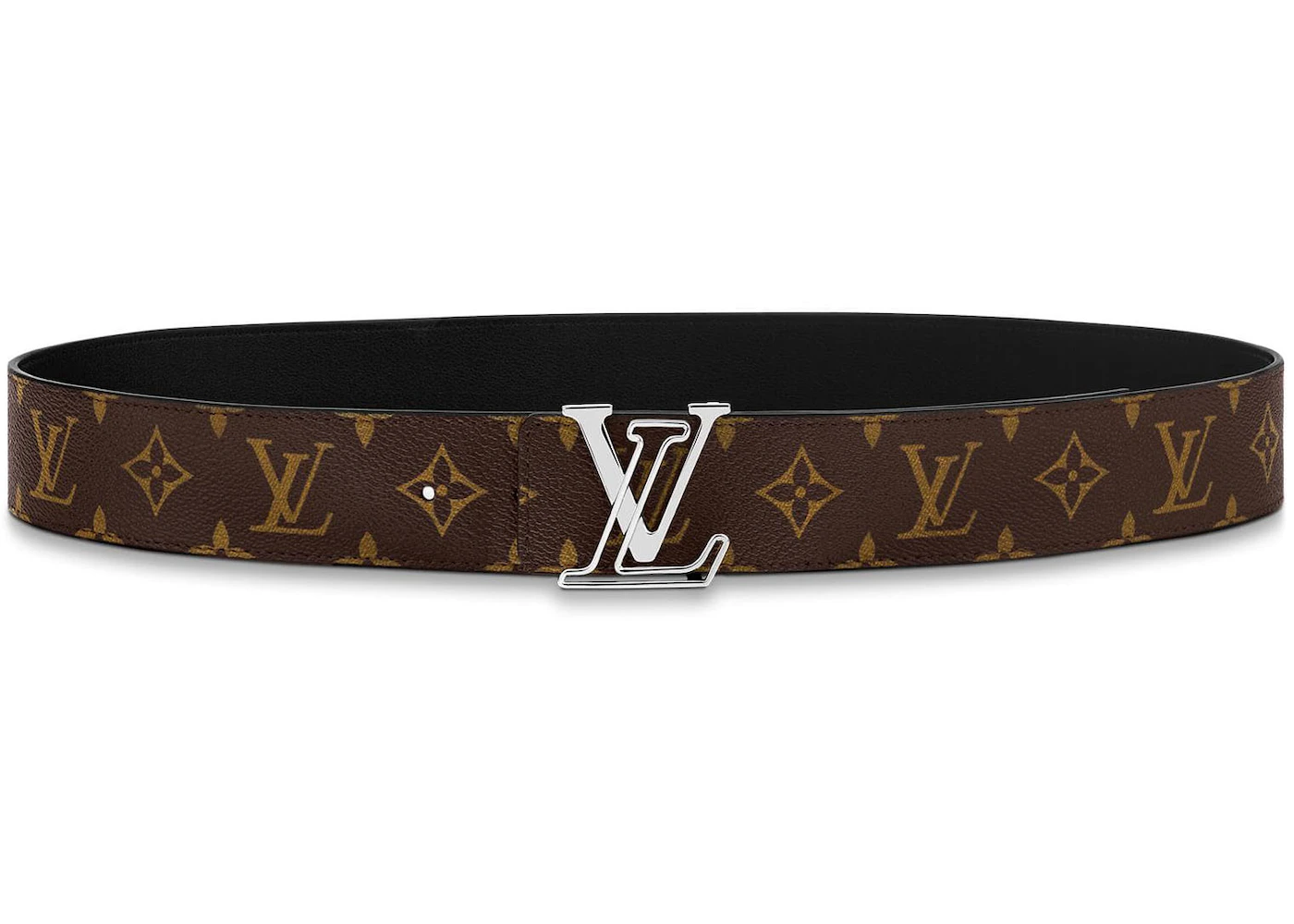 Louis Vuitton LV Line Reversible Belt Monogram 40MM Brown/Black in ...