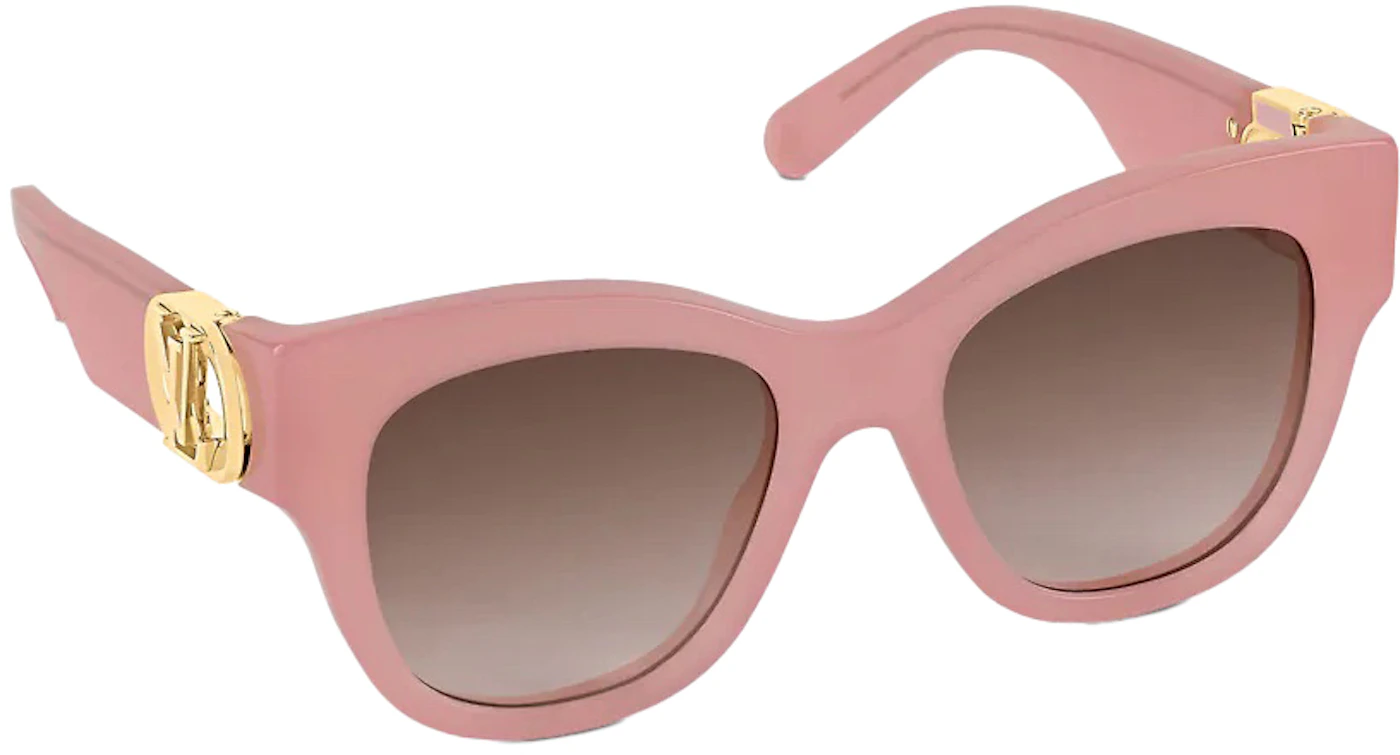 Louis Vuitton LV Link PM Cat Eye Sunglasses Pink - SS22 - GB