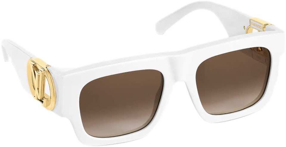 Louis Vuitton, Accessories, Lv Link Square Sunglasses In White