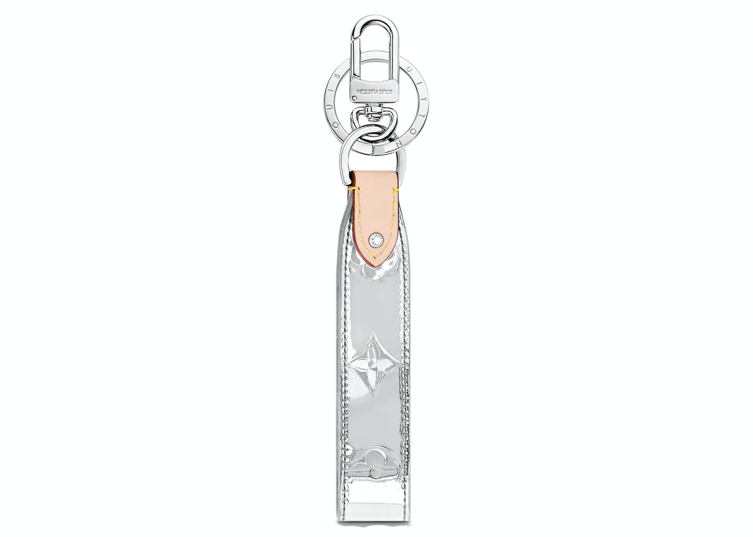 Louis Vuitton x Nigo LV Made Dragonne Bag Charm and Key Holder White in  Leather with Silver-tone - GB