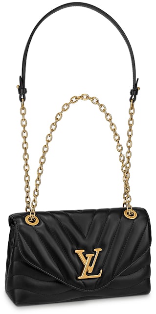 Louis Vuitton LV New Wave Chain Bag Quilted Black