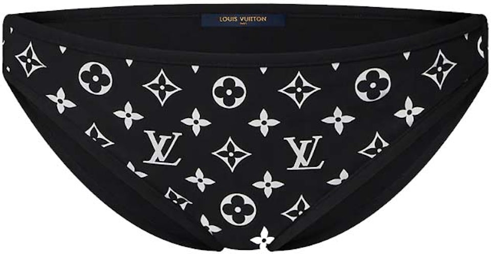 Louis Vuitton x Yayoi Kusama Infinity Dots Bikini Top Black/White