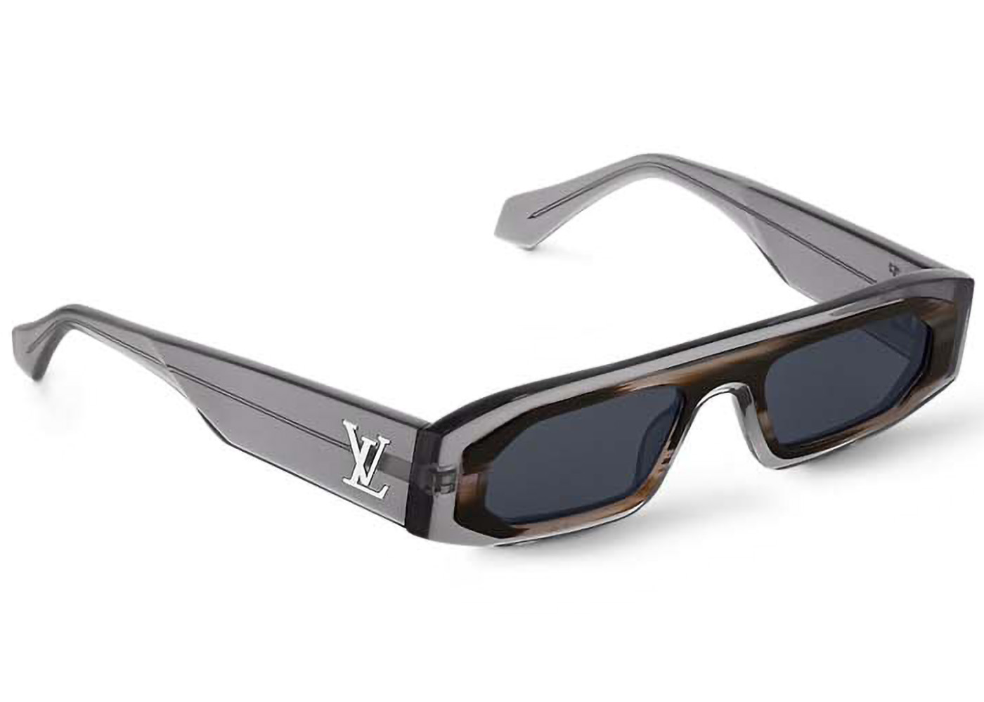 Louis Vuitton LV Ocean Low Square Sunglasses Black (Z2188U)