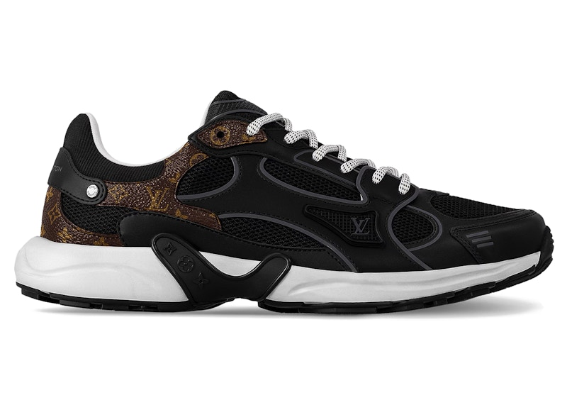 Louis Vuitton LV Olympia Sneaker Black Brown Monogram (Women's