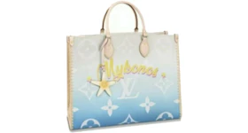 Louis Vuitton LV Onthego Mykonos Exclusive GM By The Pool Blue