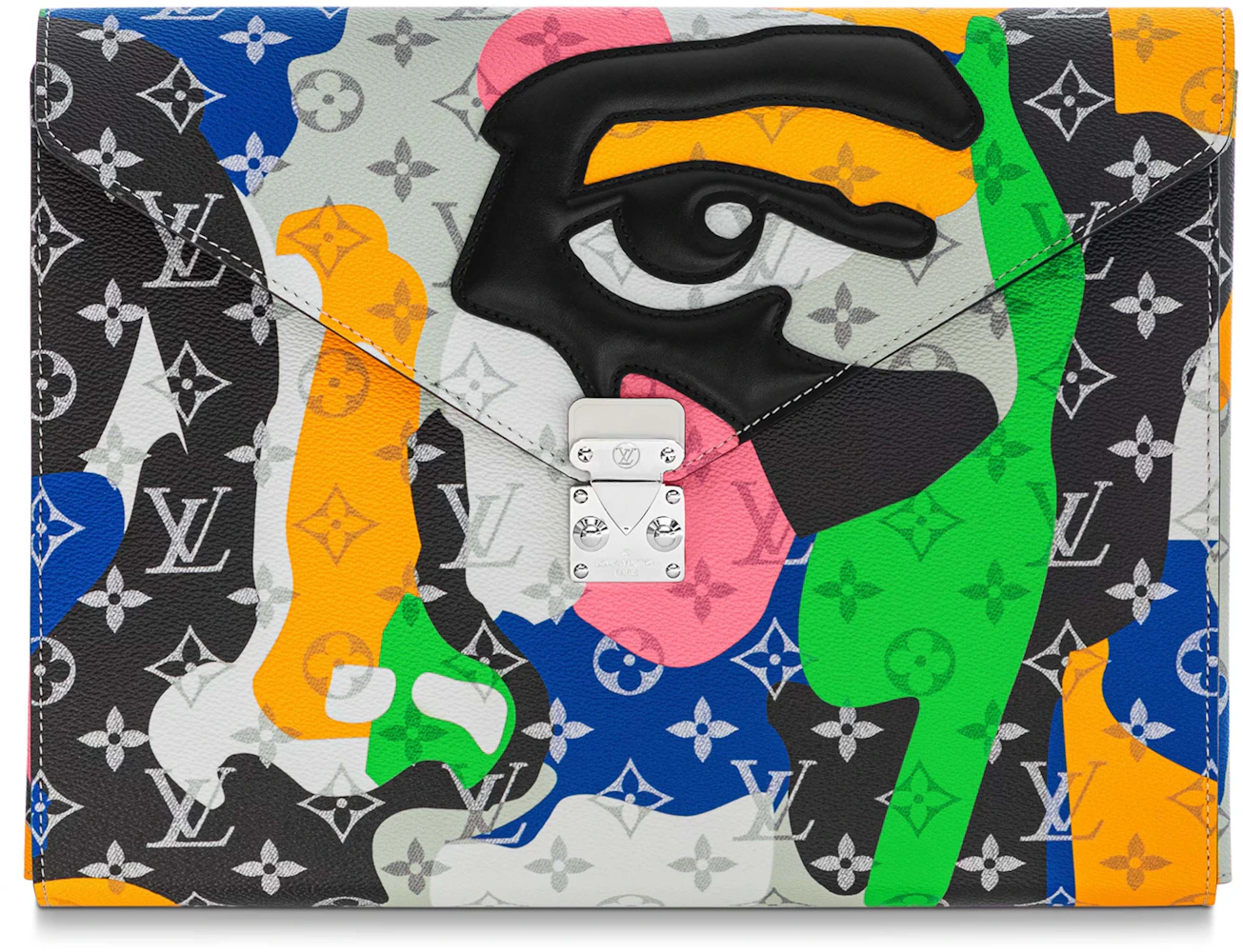 Louis Vuitton LV Portrait Mark Folder Multicolor in Coated Canvas with ...