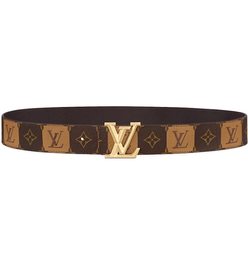 Louis Vuitton LV Pyramide Stripes 40MM Cintura Reversibile