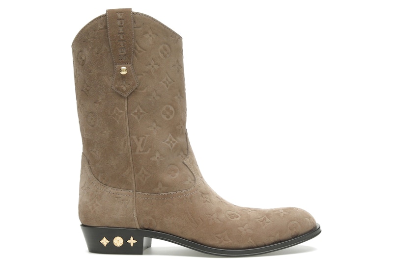 Louis Vuitton LV Rider Boot Marrone Monogramma