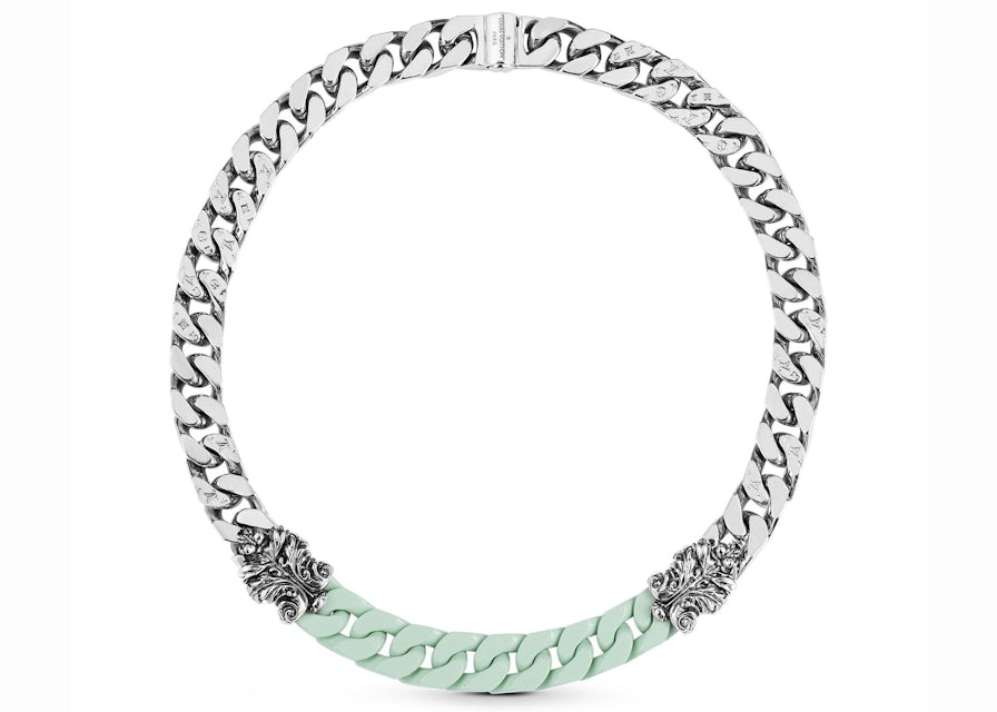 Necklace Louis Vuitton Green in Metal - 24020242