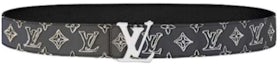 Virgil Abloh LV Shape PVC Holographic Prism Monogram 40mm Belt