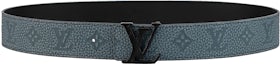 Louis Vuitton Louis Vuitton LV Shape Clouds Monogram Blue Reversible Belt  Available For Immediate Sale At Sotheby's