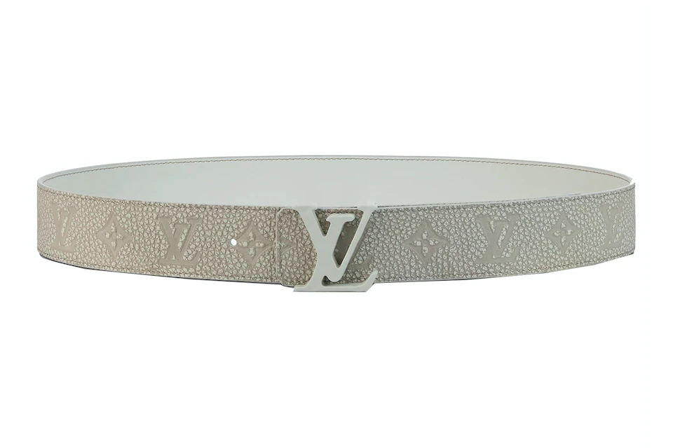 Louis Vuitton LV Shape MNG Climbing 40MM Reversible Belt White