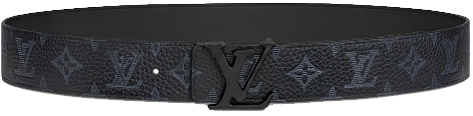 Louis Vuitton LV Shape Taurillon Shadow 40MM Reversible Belt in  Taurillon/Calf Leather with Black-tone - US