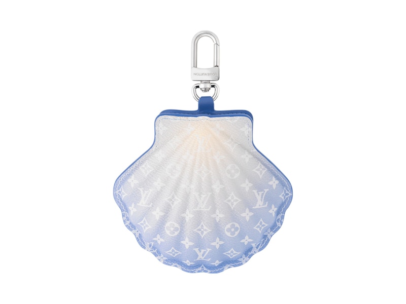 希少◆入手困難♪【LOUIS VUITTON】LV Shell Bag Charm Blue Louis Vuitton LV Shell Bag Charm Blue in Canvas - US