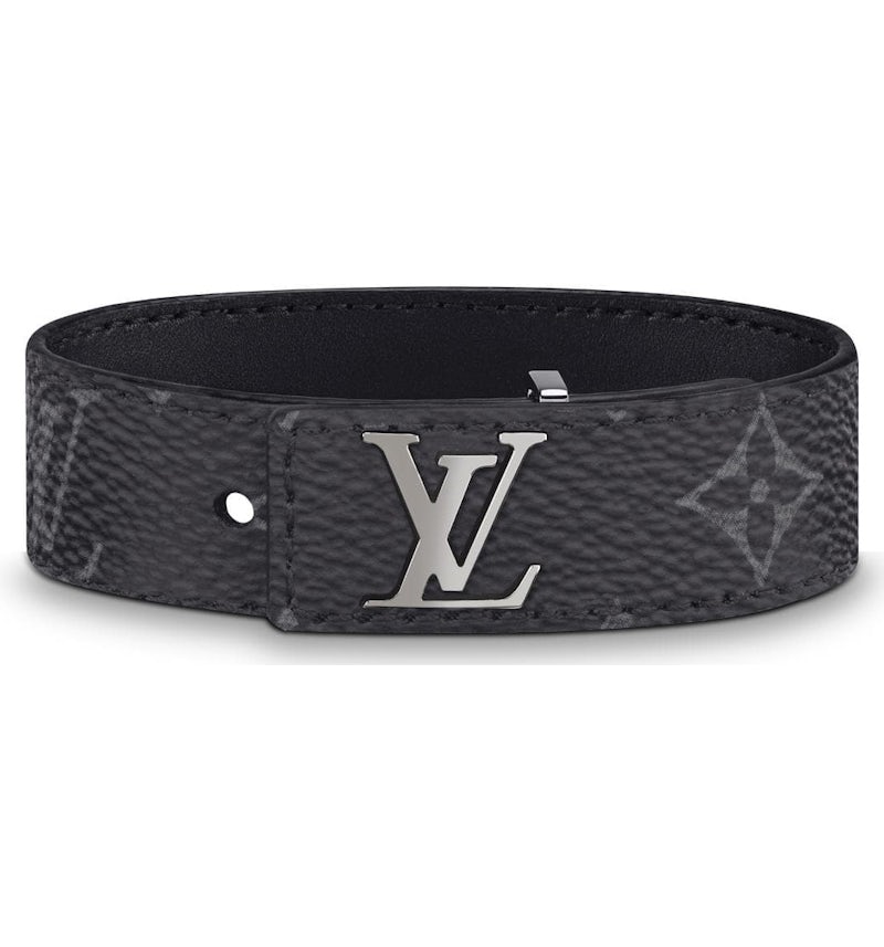 Monogram Eclipse Bracelet Cuir Louis Vuitton Homme Bracelet Louis