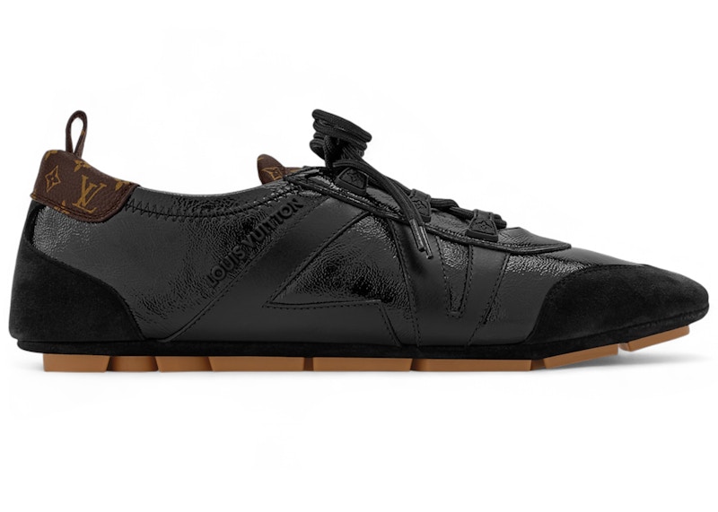 【LOUIS VUITTON】モノグラム☆ LV Sneakerina スニーカー black Louis Vuitton LV Sneakerina Black Gum Monogram Heel (Women's