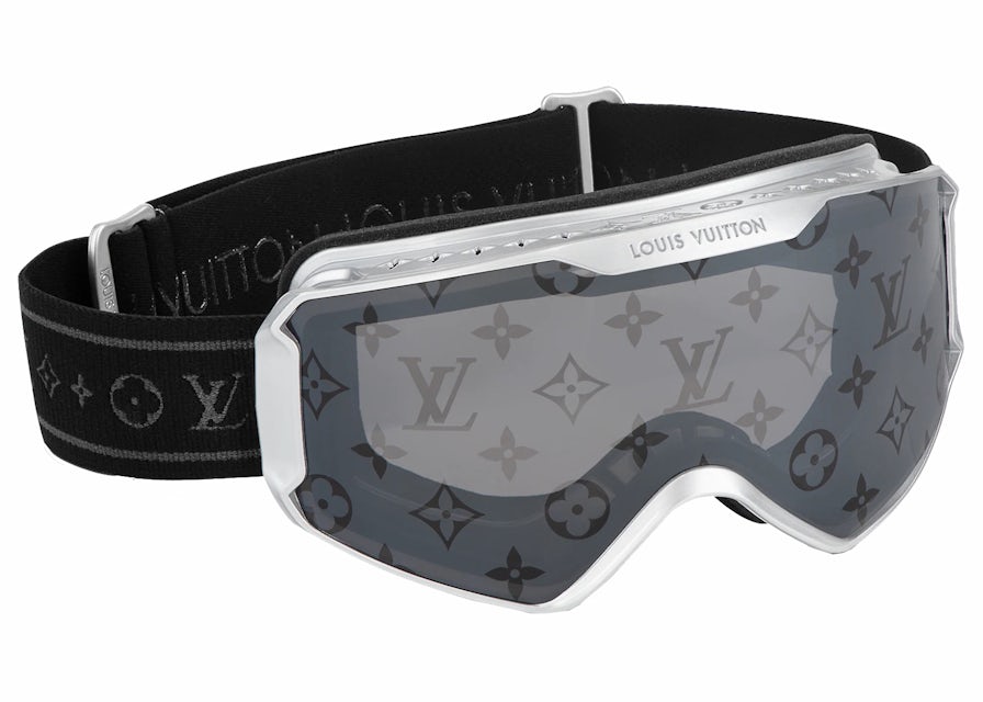 Louis Vuitton LV Snow Mask Silver in PVC/Polycarbonate with Silver-tone - US