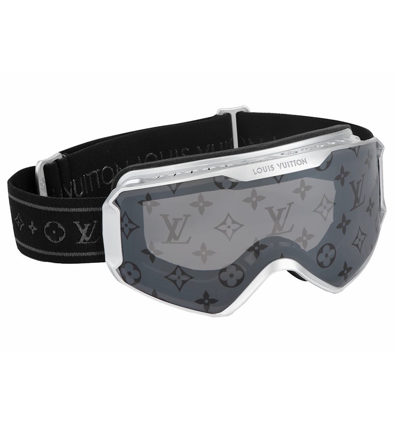 Louis Vuitton LV Snow Mask Silver in PVC/Polycarbonate with Silver