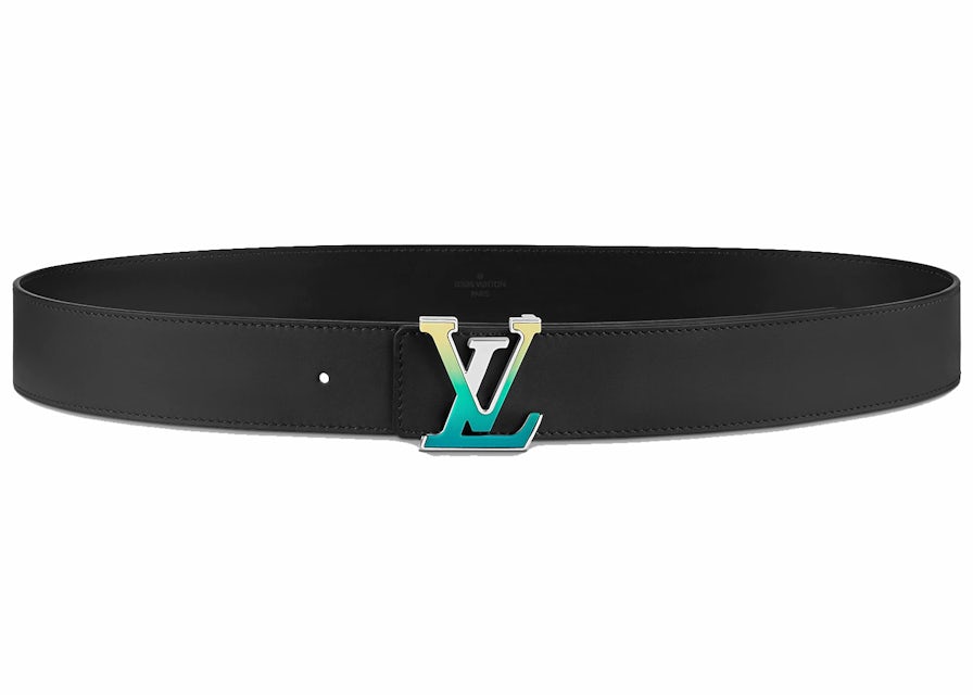 Louis Vuitton LV Spotlight 40MM Reversible Belt Black in Epi