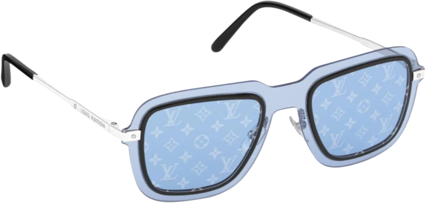 Louis Vuitton Graphite Attitude Sunglasses - Blue Spina