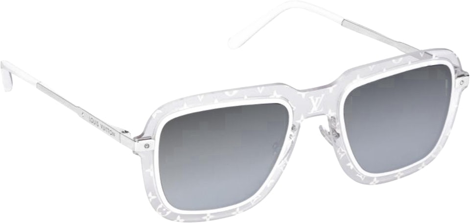 Louis Vuitton, Accessories, Lv Link Square Sunglasses In White
