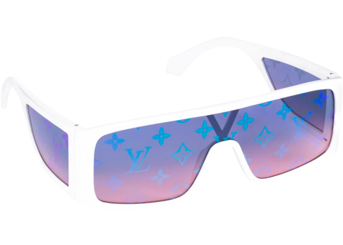 Louis Vuitton LV Sunglasses Sideway White - SS21 - US