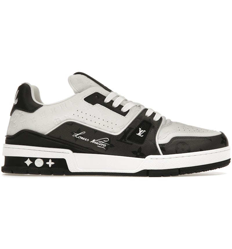 Louis Vuitton LV Trainer #54 Negro Blanco Hombre 1AANEG US
