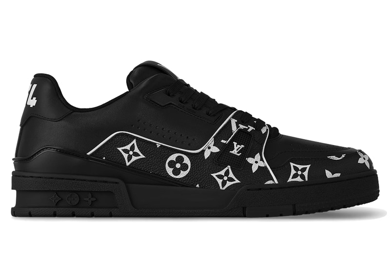 Louis Vuitton LV Trainer Black White Monogram メンズ