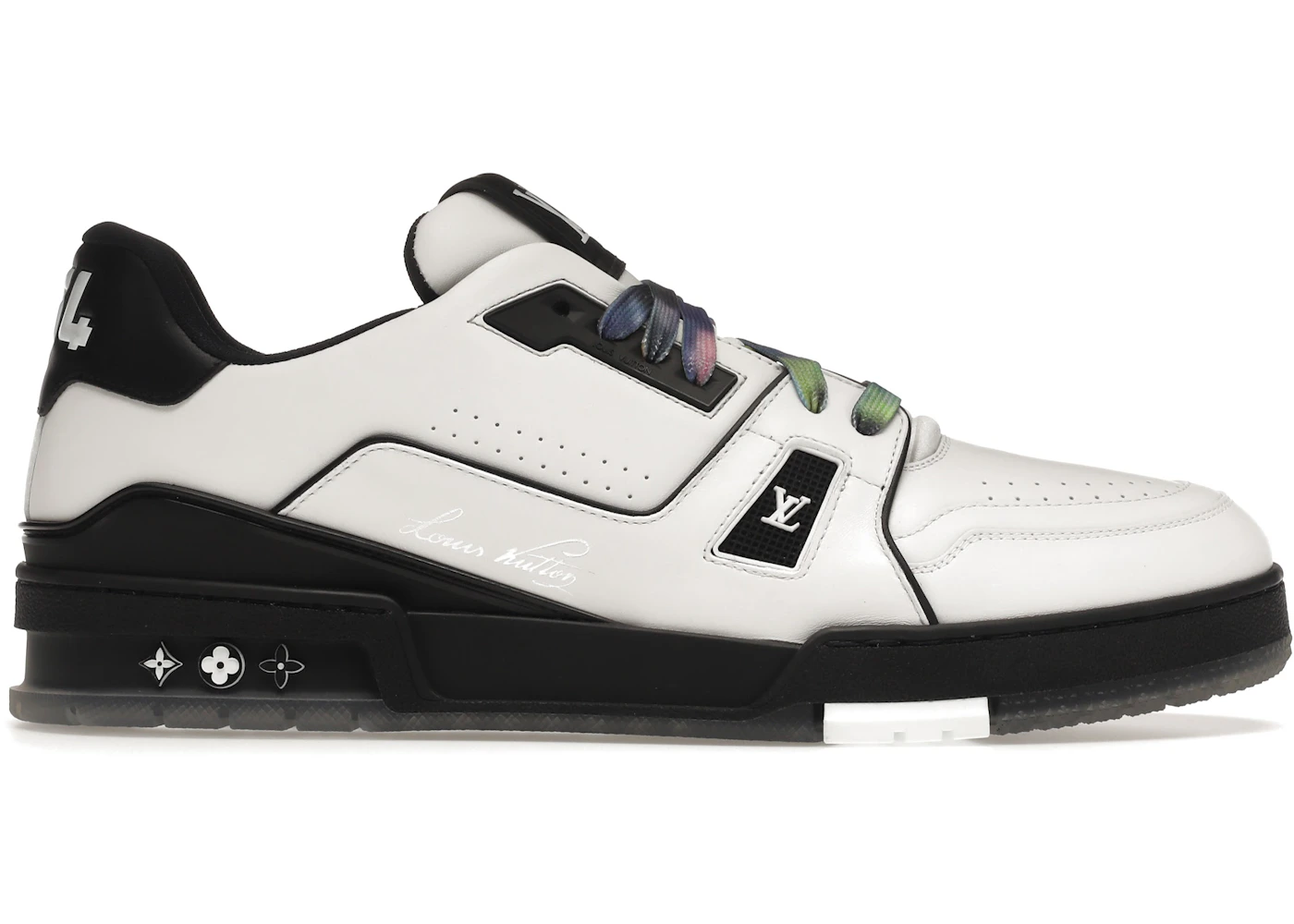 Louis Vuitton LV Trainer Black White Men s 1A9ADA US