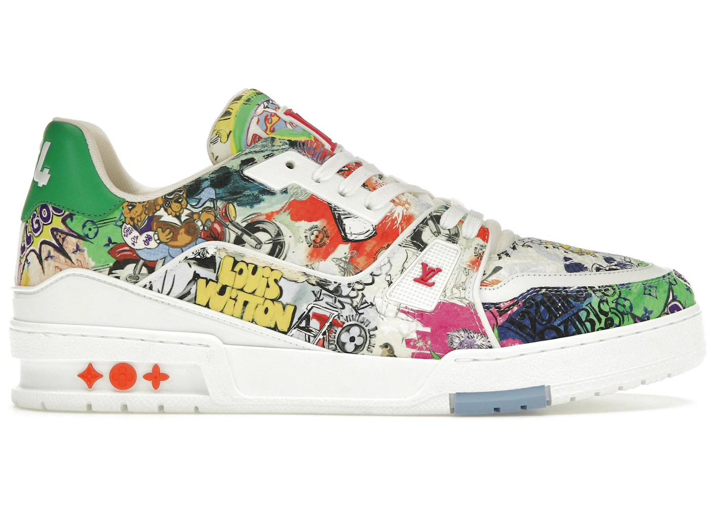 Louis Vuitton LV Trainer Comic Motifs Multi (SS23) Men's 1AB9XK GB