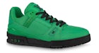 Louis Vuitton LV Trainer Green Black