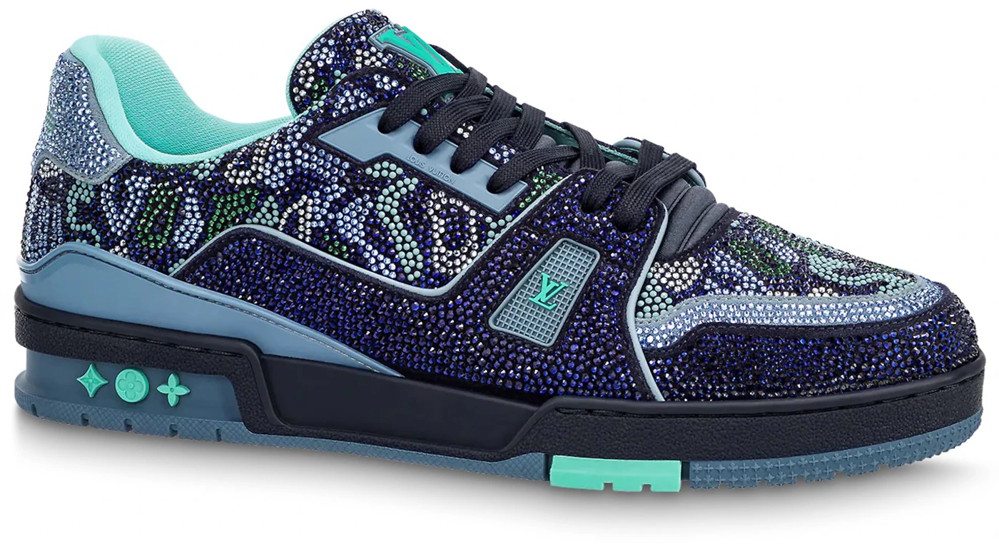 Louis Vuitton LV Trainer Sneaker Blue. Size 09.0
