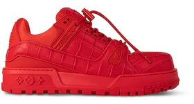 Louis Vuitton LV Trainer Maxi Sneaker Red