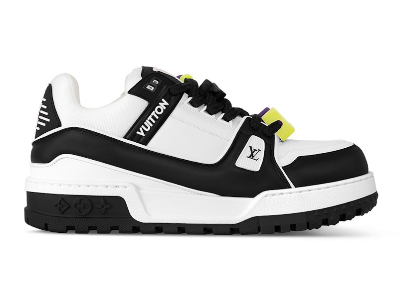 Louis Vuitton LV Trainer Maxi White Black Men's - 1ABZQ9 - US