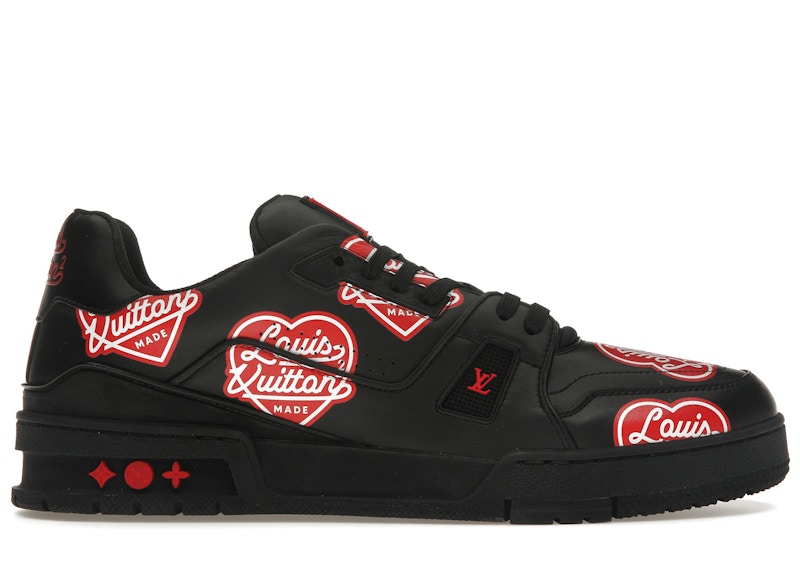 Louis Vuitton LV Trainer Nigo LV MADE Black Men's Louis Vuitton LV Trainer Nigo LV MADE Black Men's