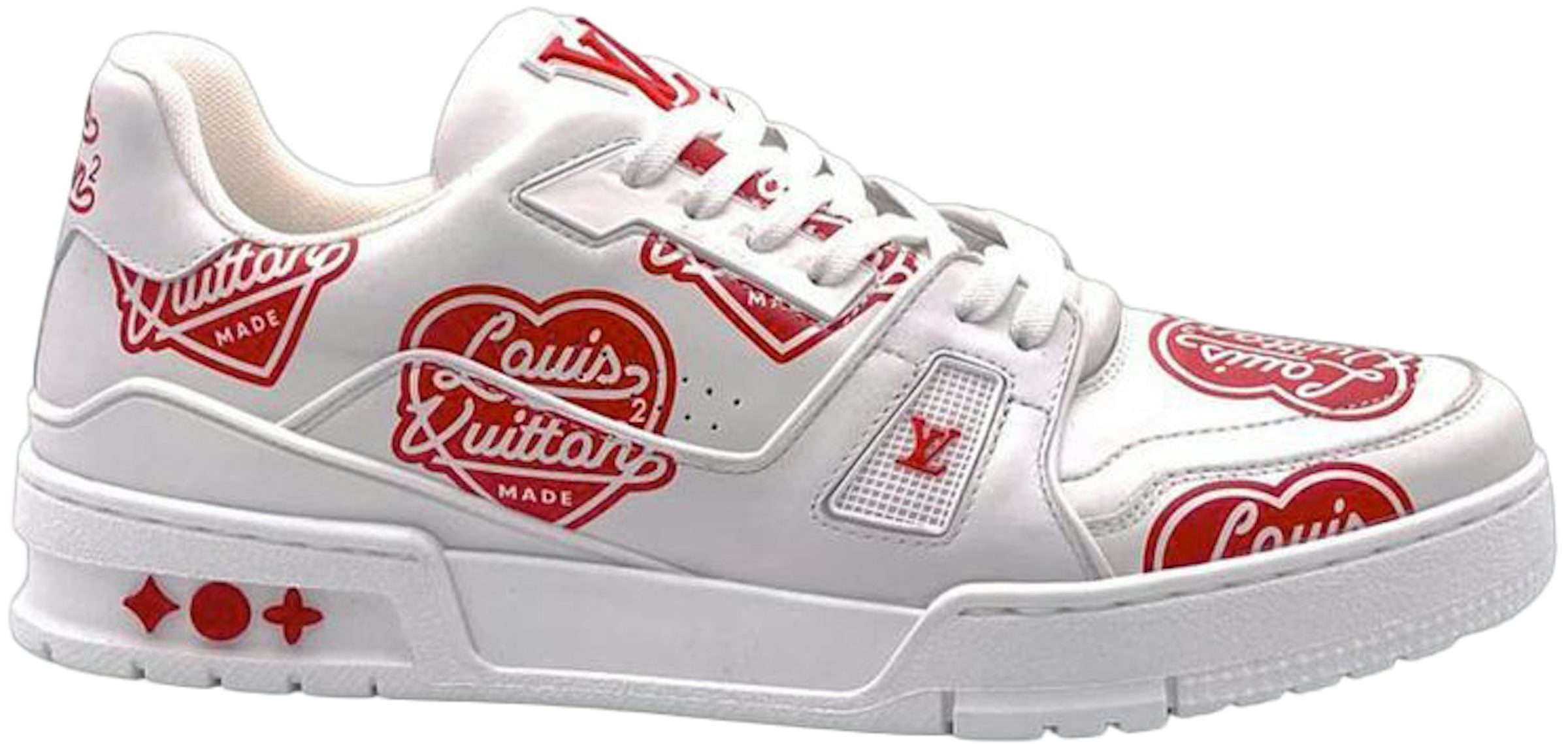 Louis Vuitton SS23 LV Trainer Maxi White Men LV Size 10.5 NEW